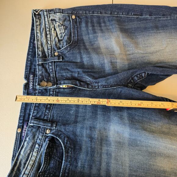 Vigoss The Chelsea Slim Boot Jeans Juniors Women's 15/16 Blue Dark Wash - Picture 12 of 16